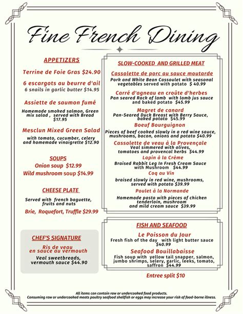 a taste of france alphaland menu|THE BEST 10 French Restaurants in SAN JOSE, CA .